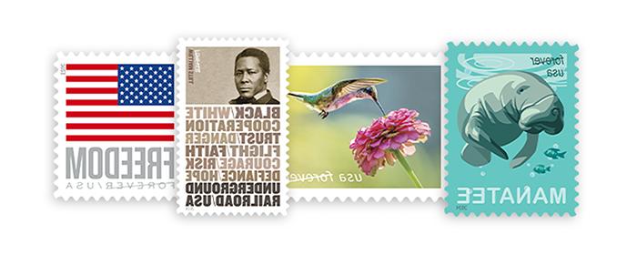 Forever Stamps available from The Postal Store.